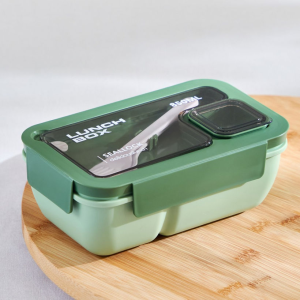 Ezra Lunch Box with Spoon and Fork - 850 ml