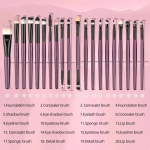 20 Pcs Makeup Brush Set