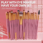 20 Pcs Makeup Brush Set