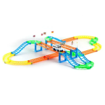 31 Pcs Rail Car Toy - Modern City Patrol