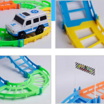 31 Pcs Rail Car Toy - Modern City Patrol