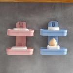 2 Layer Plastic Soap Rack