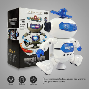 Dancing Robot Toy - Flash Lights and Music