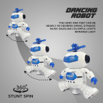 Dancing Robot Toy - Flash Lights and Music