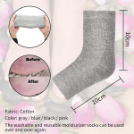 Gel Heel Socks - 1 Pair