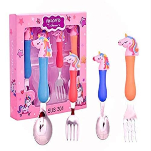 Kids Unicorn Spoon Set