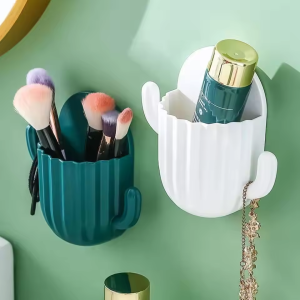 Cactus Brush Holder
