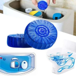 6 Pcs Blue Toilet Cleaner Soap