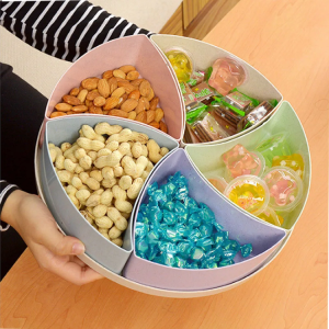 5 Slot Round Candy Box - Large