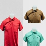 Plain Collar Cash T-Shirt