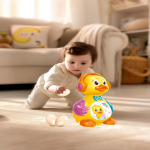Electric Egg Laying Duck Toy