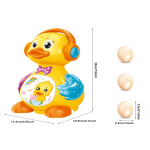 Electric Egg Laying Duck Toy