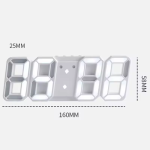3D LED Digital Alarm Clock