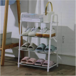 4 Layer Simple Shoe Rack - Plastic