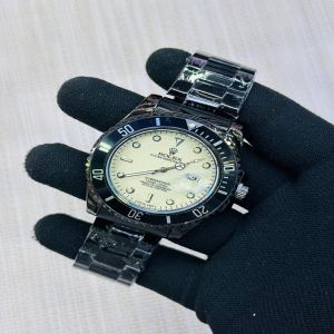 Rolex Sub Date - Black & White Dial Watch