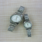 Rolex Datejust Sliver Couple Watch