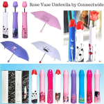 Rose Flower Mini Umbrella