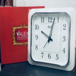 Valex Quartz White Wall Clock - VQ-048