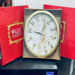 Valex Quartz Butter Design Wall Clock - VQ-50