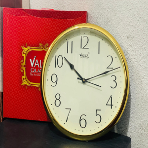 Valex Quartz Round Wall Clock - 599