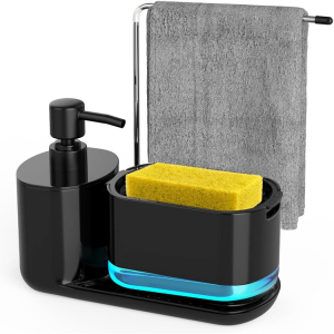 3 In 1 Hand and Dish Soap Dispenser Set