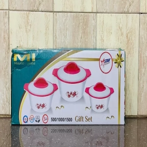 3 Pcs MI Insulated Casserole Set