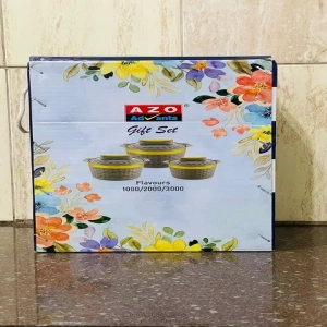 3 Pcs Azo Advanta Insulated Hot Pot Set