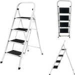 4 Step Ladder - White
