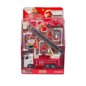 Die Cast Fire Truck Group Simulation -  AC3389-13A