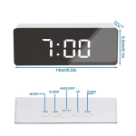 Led Mirror Alarm Clock - DS-3698-Max