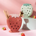 Strawberry Shape Cutlery Holder