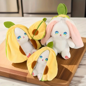 29cm Avocado Bunny Soft Doll