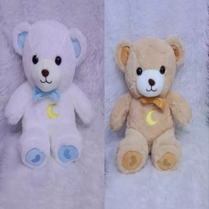 Plush Breathing Moon Bear