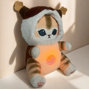 Plush Breathing Baby Kitty