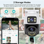 2 IN 1 Smart Wifi Camera