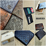 Gucci Mens Wallet - Genuine Leather
