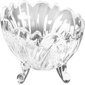 Red Cherry Andros Glass Fruit Bowl