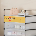 6 Layer Dustproof Shoe Rack