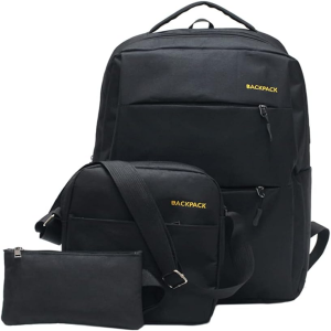 3 Pcs Travel Backpack - Unisex
