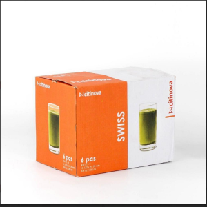 6 Pcs Citinova Swiss Glass Set