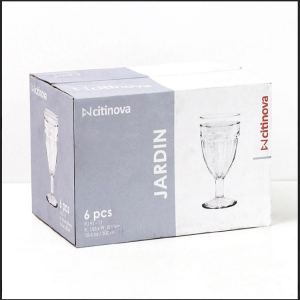 6 Pcs Citinova Jardin Glass Set - 300ml