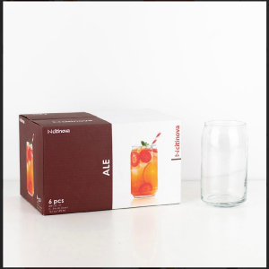 6 Pcs Citinova Ale Glass Set -  470ml