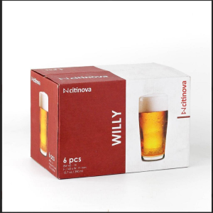 6 Pcs Citinova Willy Glass Set - 390nl