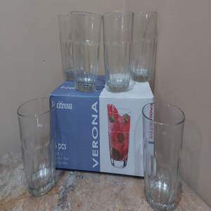 6 Pcs Citinova Veron Glass Set - 340ml