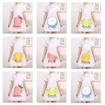 Cute Fruit Design Kitchen Apron