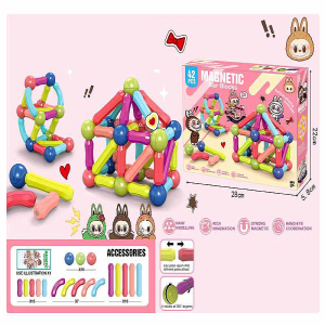 42 Pcs Magnetic Bar Blocks - ACL03