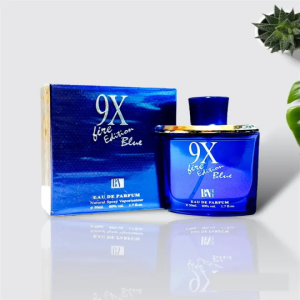 9x Fire Edition Perfume Blue 50ml
