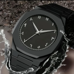 Arabic Aura Matte Black Watch