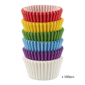 100 Pcs Paper Cup Cake