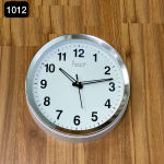 Siddharth Round Sliver Frame Wall Clock - 1012